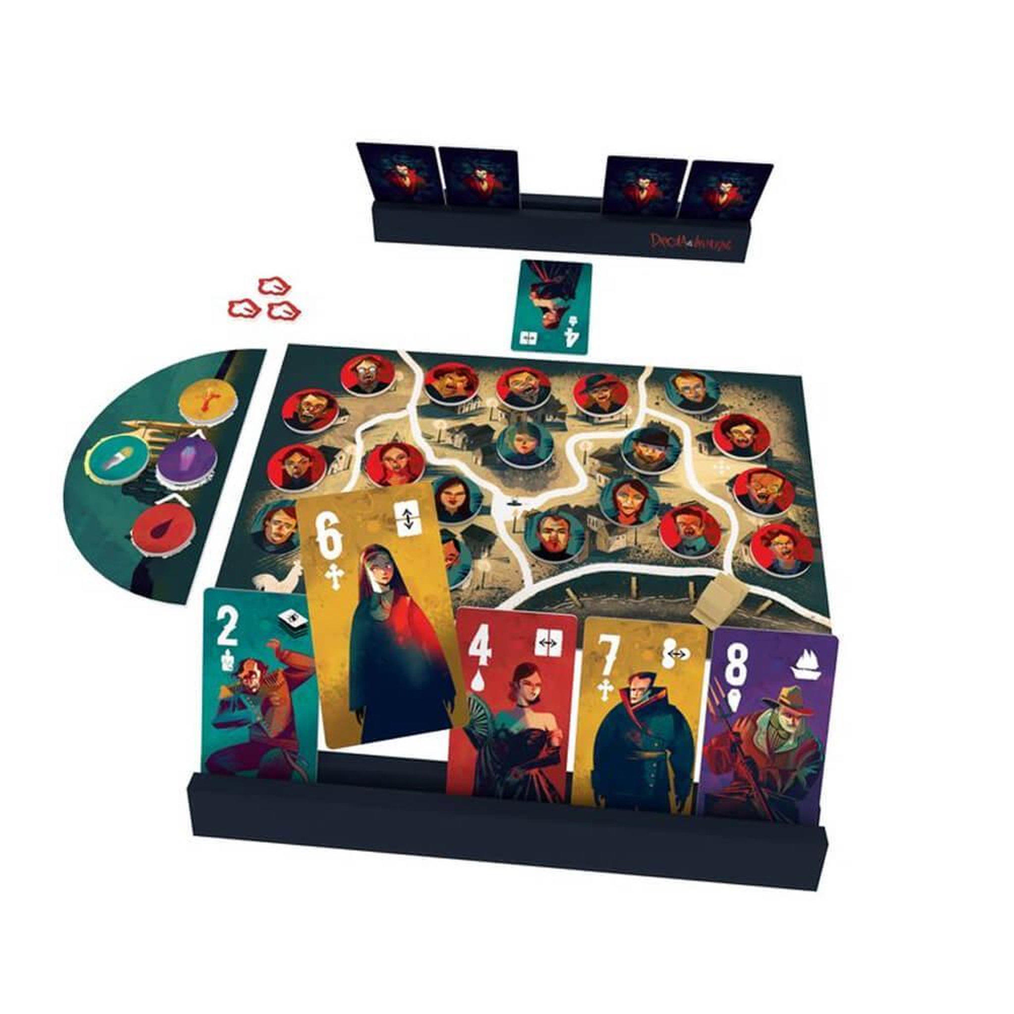 Voir la diapositive 3 : Jeu de stratégie Mandoo Games Dracula vs Van Helsing