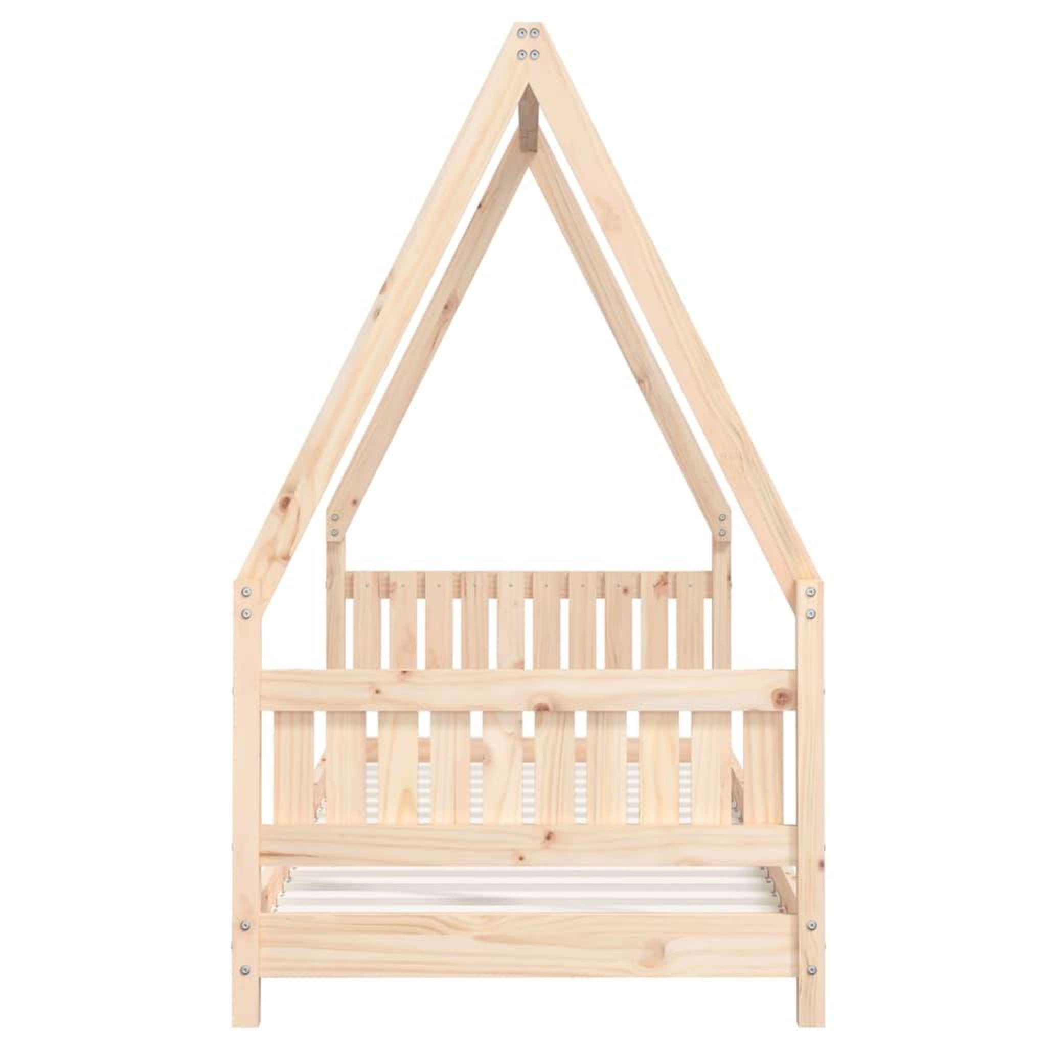 Voir la diapositive 5 : VIDAXL Cadre de lit pour enfants 80x200 cm bois de pin massif