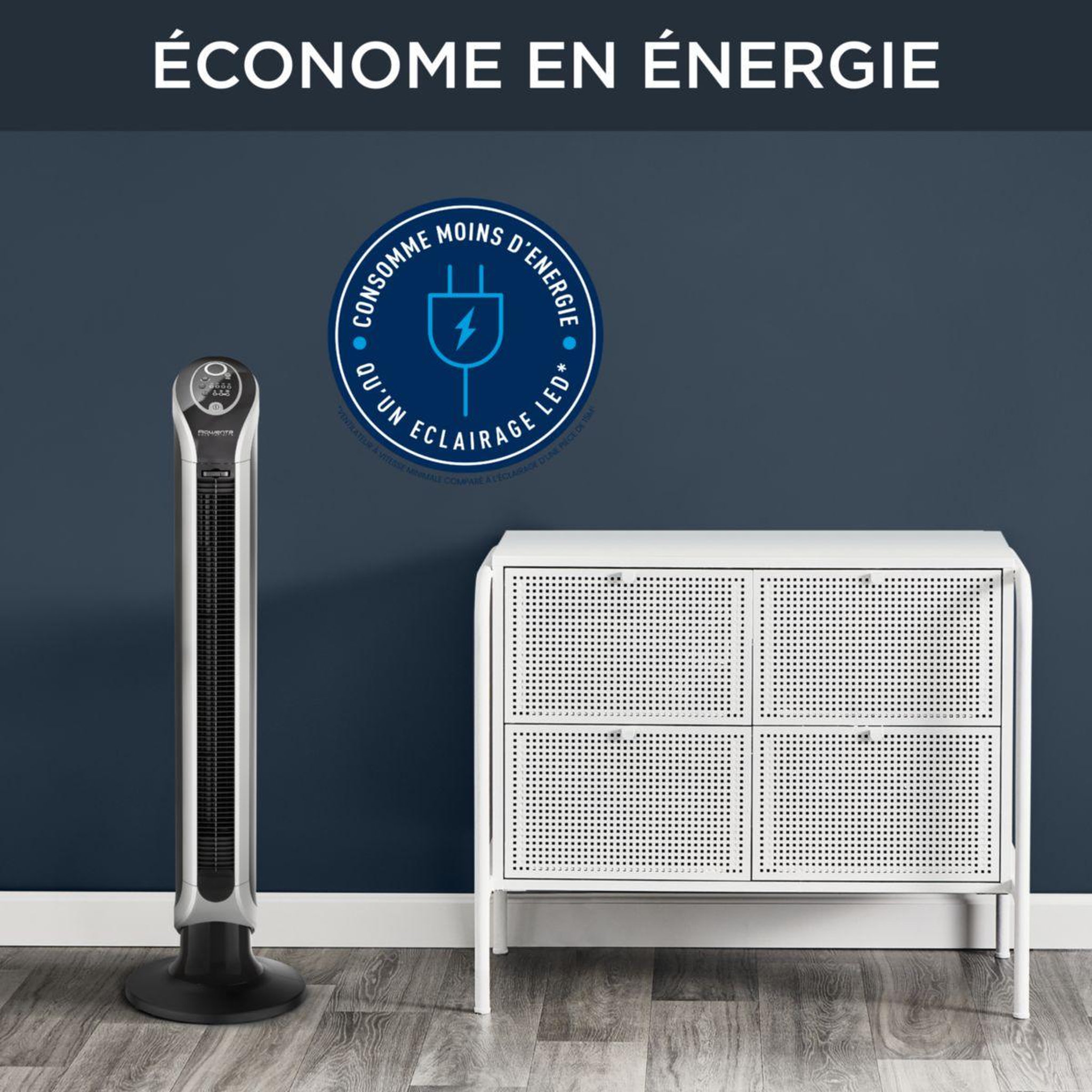 Voir la diapositive 5 : ROWENTA Rowenta VU6670 Ventilateur Colonne sur Pied