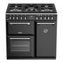 Voir la diapositive 3 : STOVES Piano de cuisson gaz RICHMOND DELUXE 90 DFT NOIR
