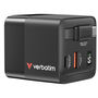 Voir la diapositive 3 : Verbatim Verbatim GaN Charger 65W Universel Noir Secteur Charge rapide Intérieure