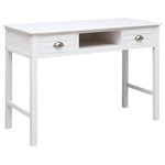 VIDAXL Buffet Blanc 108x45x76 cm Bois de Paulownia massif