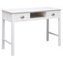 Voir la diapositive 1 : VIDAXL Buffet Blanc 108x45x76 cm Bois de Paulownia massif