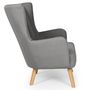 Voir la diapositive 3 : Paris Prix Fauteuil Scandinave  Jay  94cm Gris