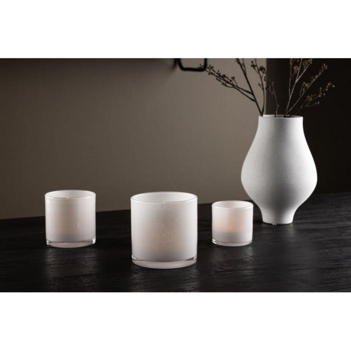 Paris Prix Photophore Déco  Gloria  12cm Blanc