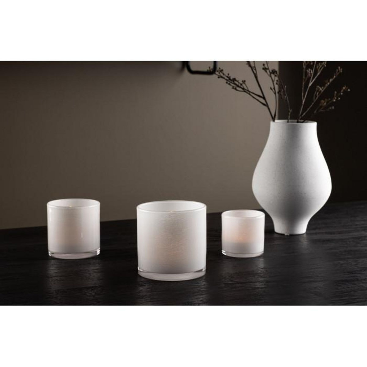 Paris Prix Photophore Déco  Gloria  12cm Blanc