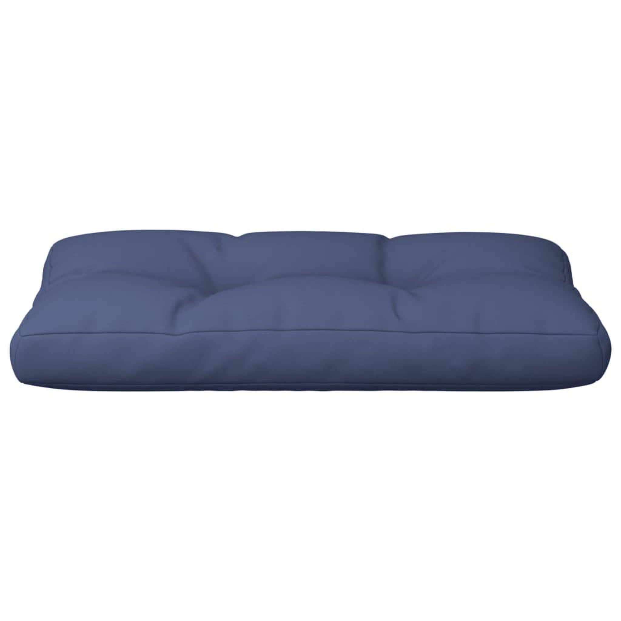 Voir la diapositive 4 : VIDAXL Coussin de palette bleu marine 120x40x12 cm tissu