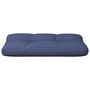 Voir la diapositive 4 : VIDAXL Coussin de palette bleu marine 120x40x12 cm tissu