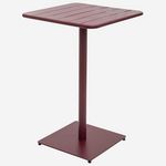 HESPERIDE Table haute de jardin design Phuket. Coloris disponibles : Gris, Vert