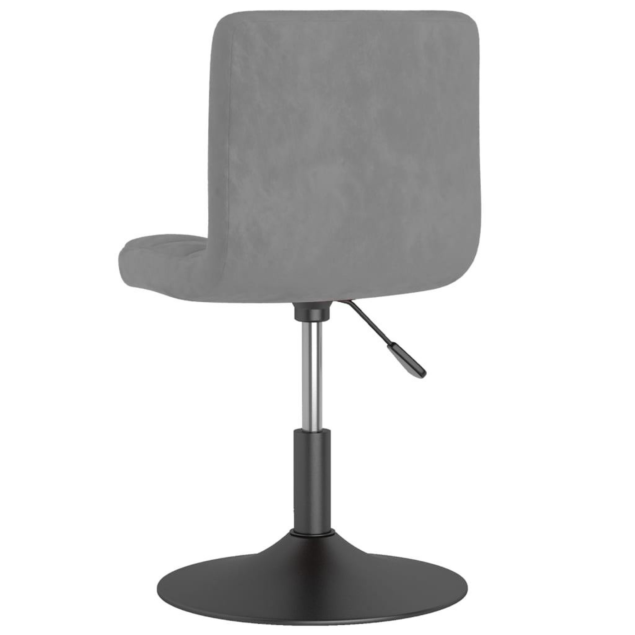 Voir la diapositive 5 : VIDAXL Chaises pivotantes a manger lot de 4 gris clair velours