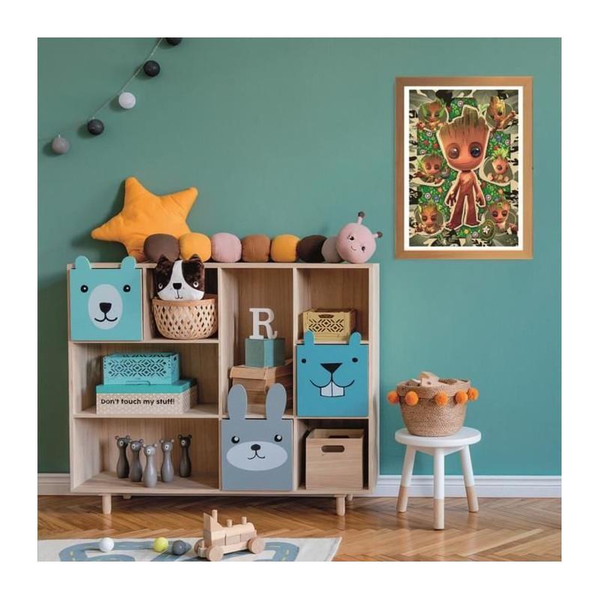 Voir la diapositive 3 : CLEMENTONI Puzzle 104 pièces Marvel Groot – Puzzle enfant super-héros – Clementoni