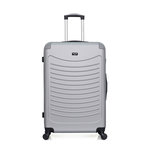 WAVE PARIS WAVE PARIS - Valise Grand Format CONGO 75 cm 4 Roues. Coloris disponibles : Gris, Noir, Beige, Bleu, Rose