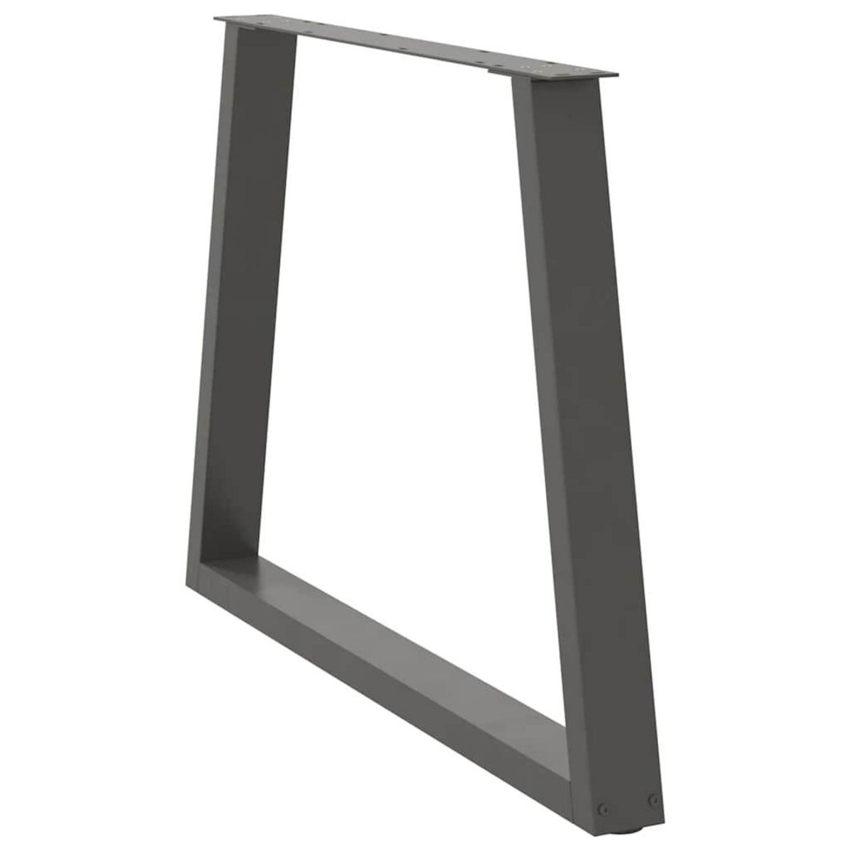 VIDAXL Pieds de table a manger forme de V 3 pcs 90x(72-73,3) cm acier