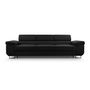 Voir la diapositive 5 : BEST MOBILIER Pablo - canapé 3 places - convertible avec têtières réglables - en velours côtelé