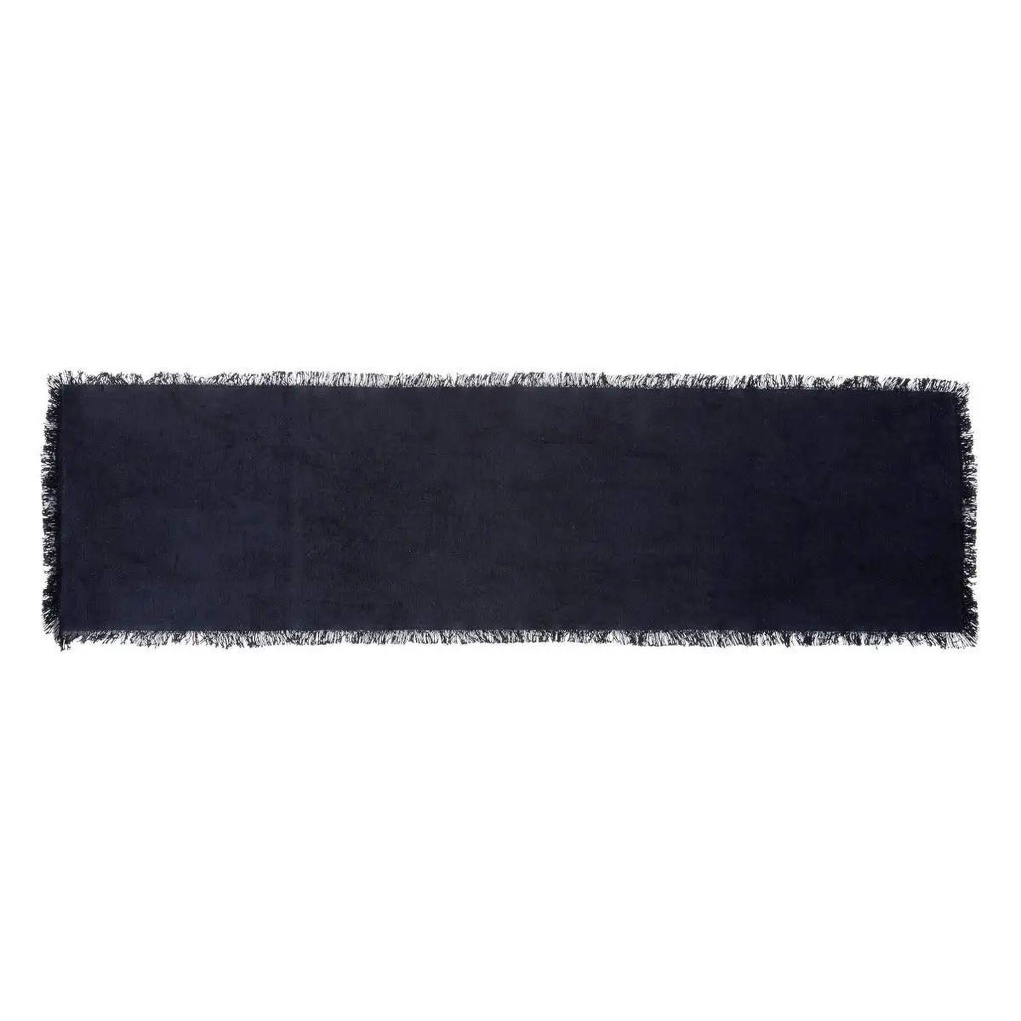 SECRET DE GOURMET Chemin de table  maha  38x140cm bleu