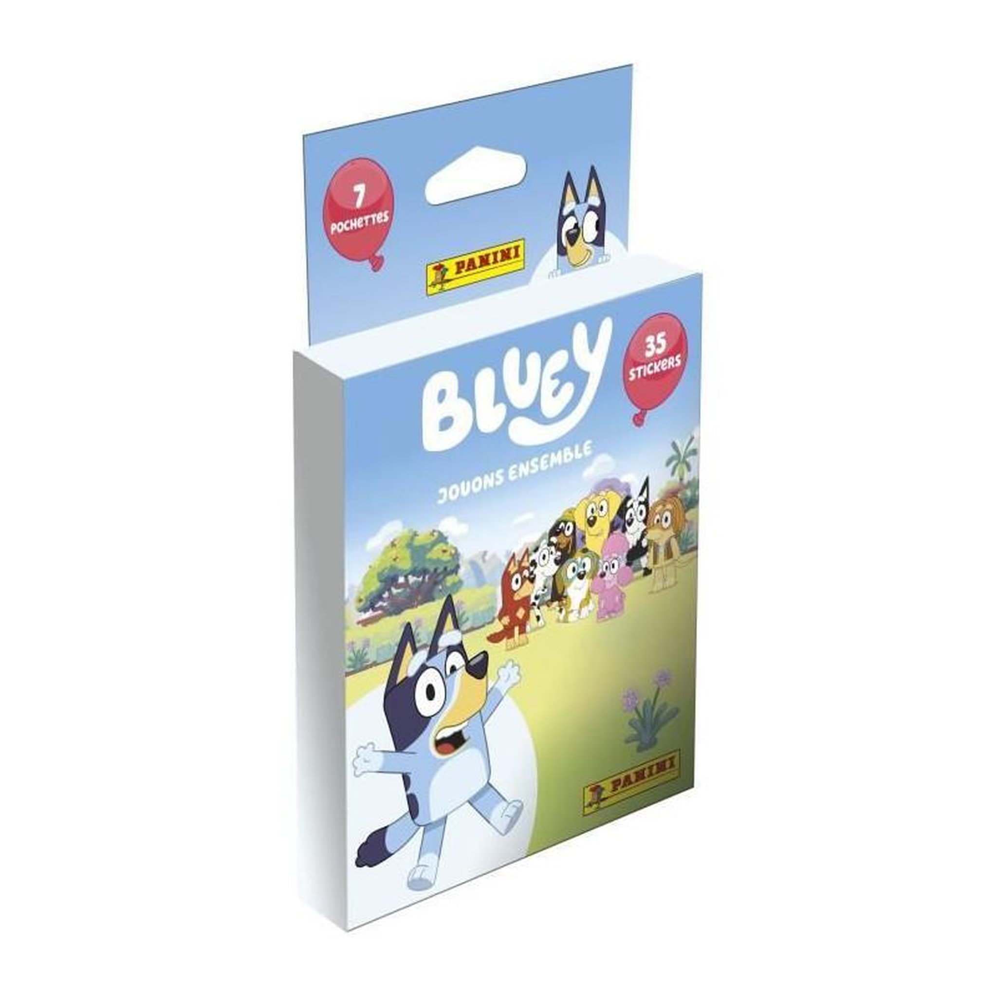 Voir la diapositive 2 : Panini Stickers - PANINI - Bluey 2 - Blister 7 pochettes