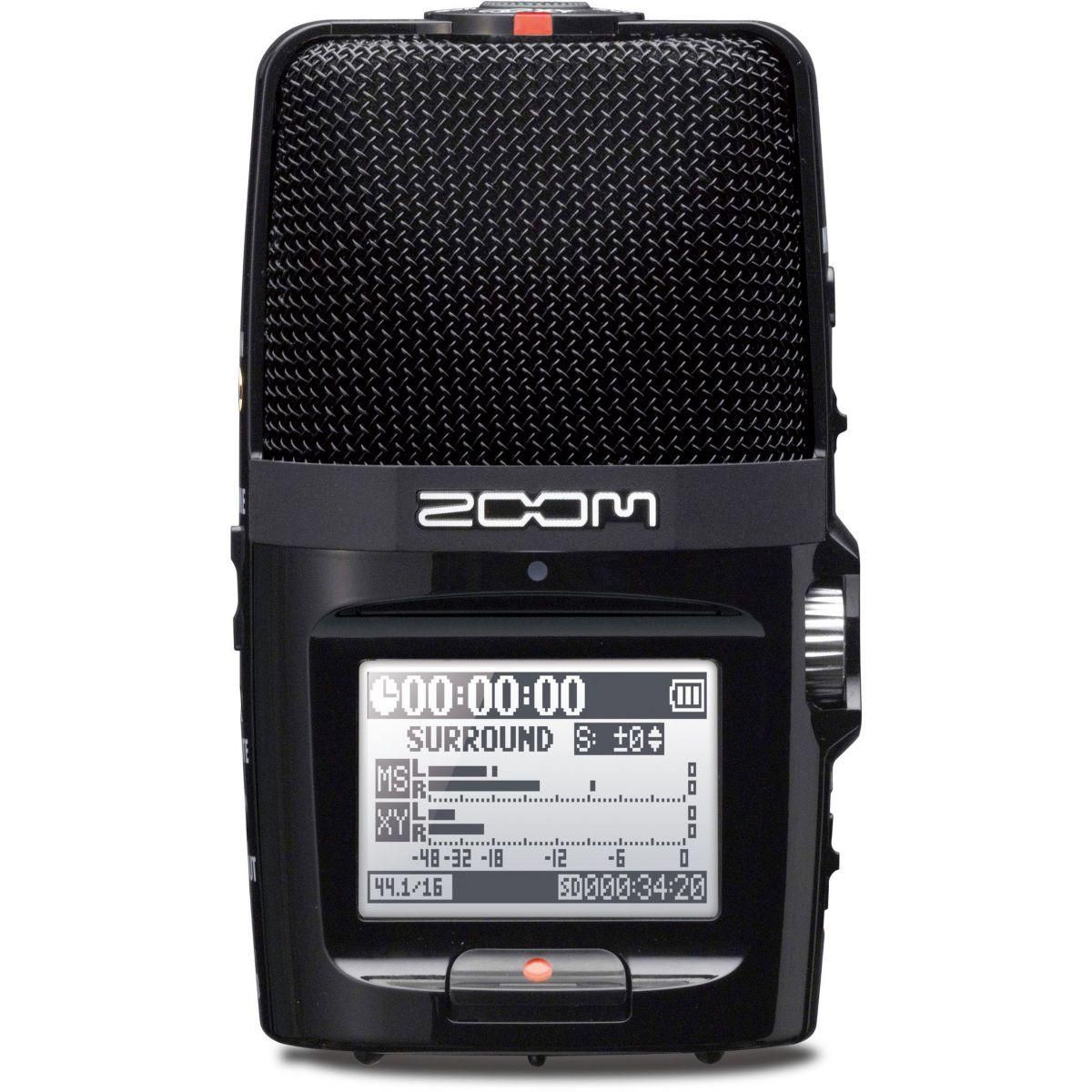 ZOOM Dictaphone H2N 4 pistes portable