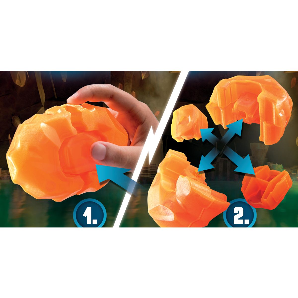 PLAYMOBIL 71082 - Dragons Nine Realms Plowhorn & D'Angelo