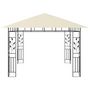 Voir la diapositive 4 : VIDAXL Belvedere avec moustiquaire 3x3x2,73 m Creme 180 g/m^2