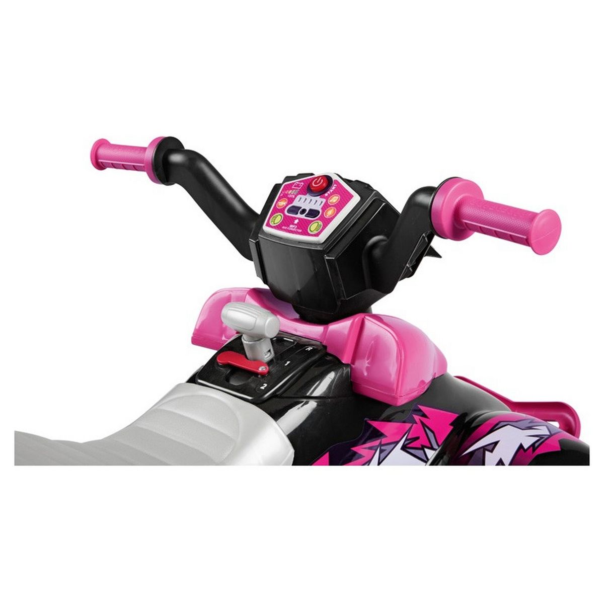 PEG PEREGO Quad électrique T REX 330W rose