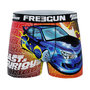Voir la diapositive 3 : FREEGUN Lot de 4 boxers homme Fast and Furious