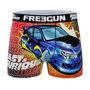 Voir la diapositive 3 : FREEGUN Lot de 4 boxers homme Fast and Furious