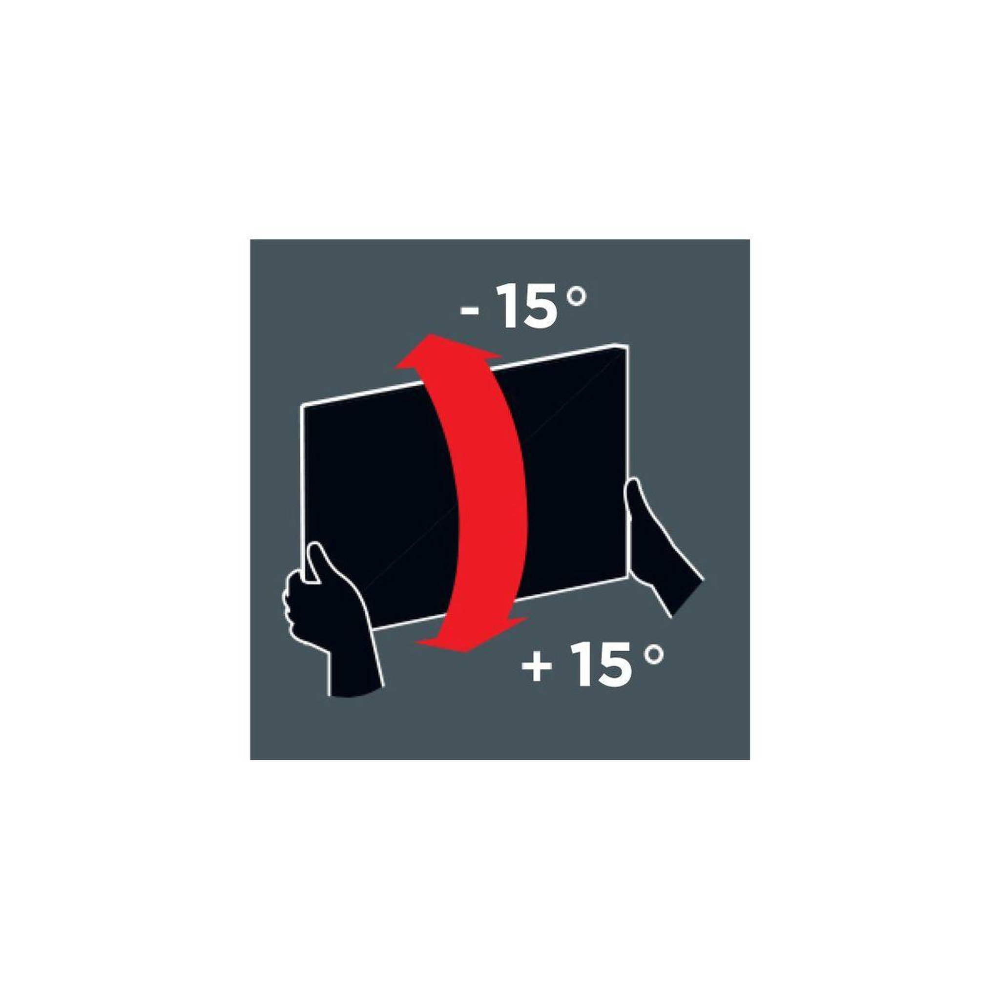Voir la diapositive 3 : Meliconi Support mural tv inclinable gs t600 - tv 50-82p