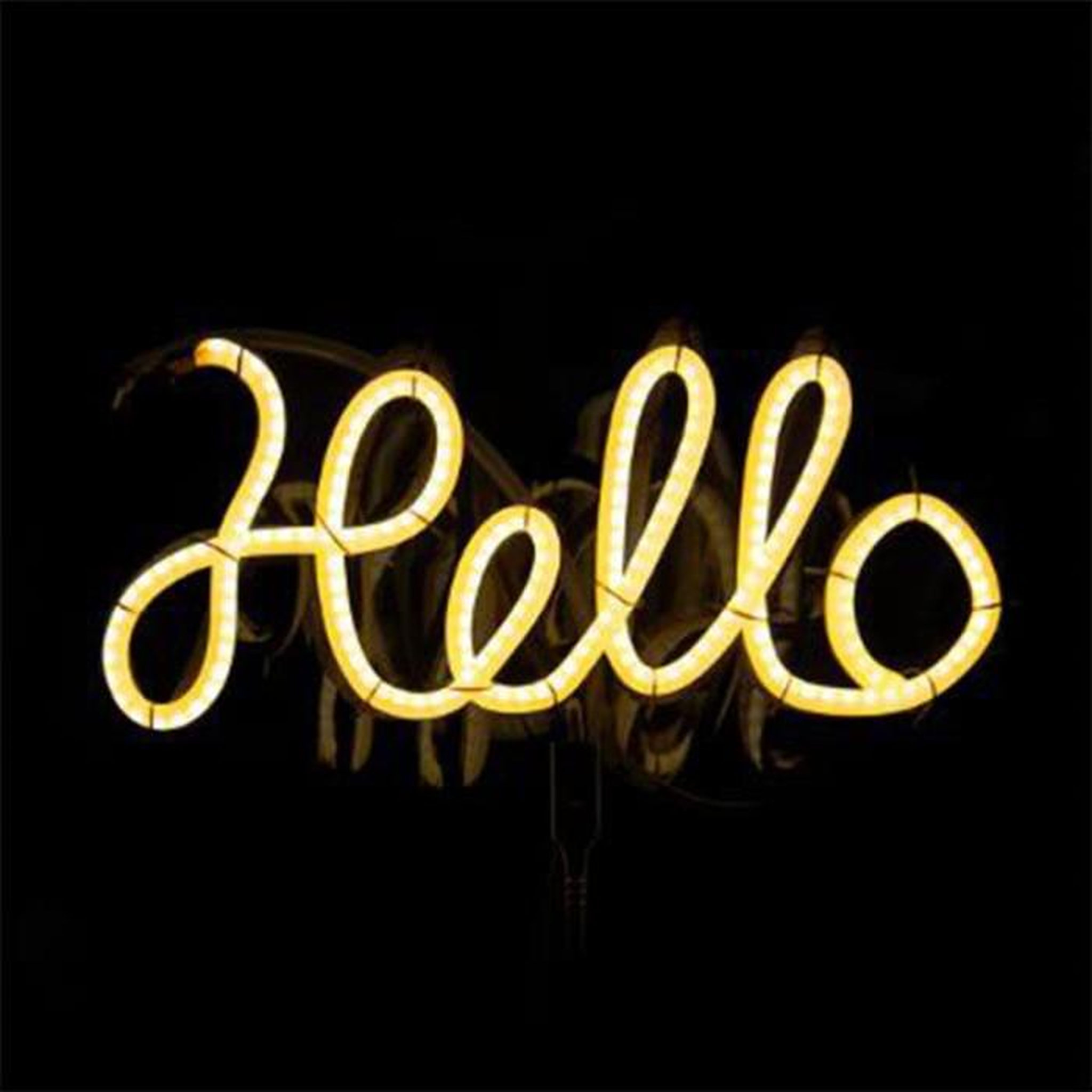Voir la diapositive 2 : ATMOSPHERA Ampoule Décorative à Filament  Hello  17cm Ambre