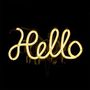 Voir la diapositive 2 : ATMOSPHERA Ampoule Décorative à Filament  Hello  17cm Ambre