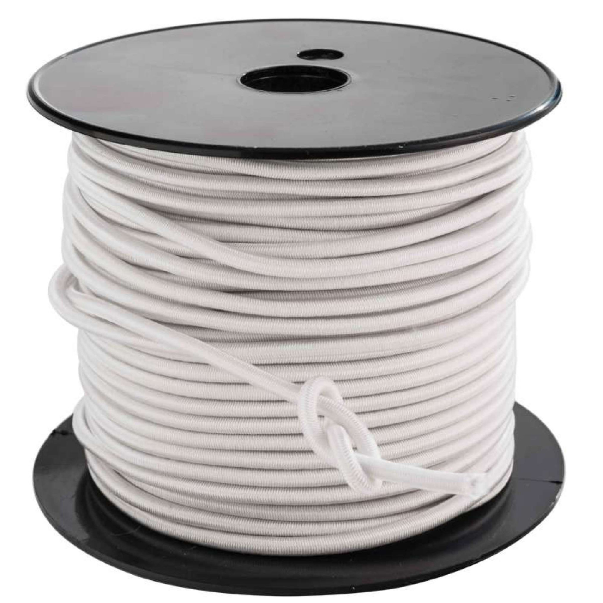Voir la diapositive 1 :  Bobine tendeur blanc Werkapro ø 4mm x 50 mètres