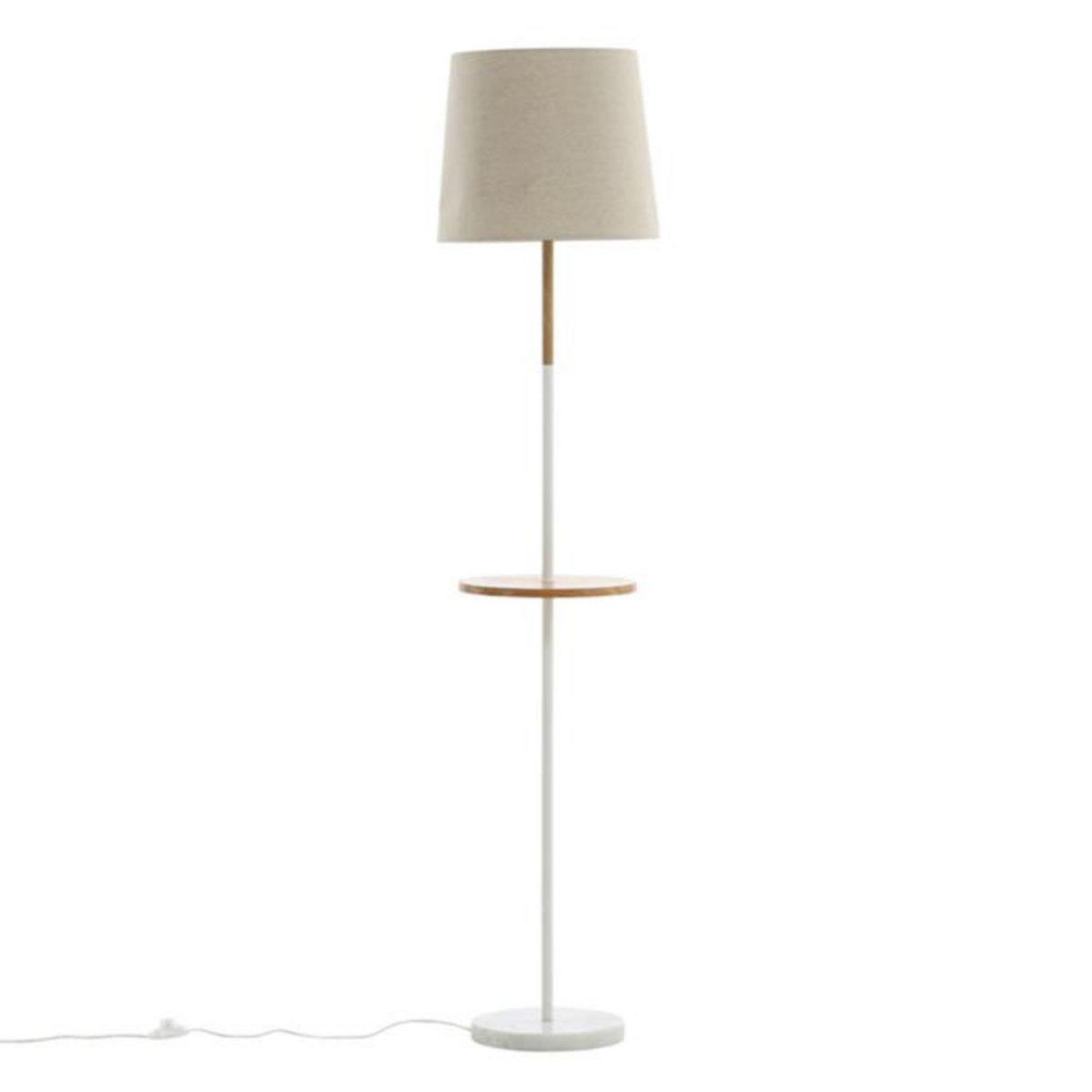 Paris Prix Lampadaire Avec Plateau  Hattman  165cm Beige