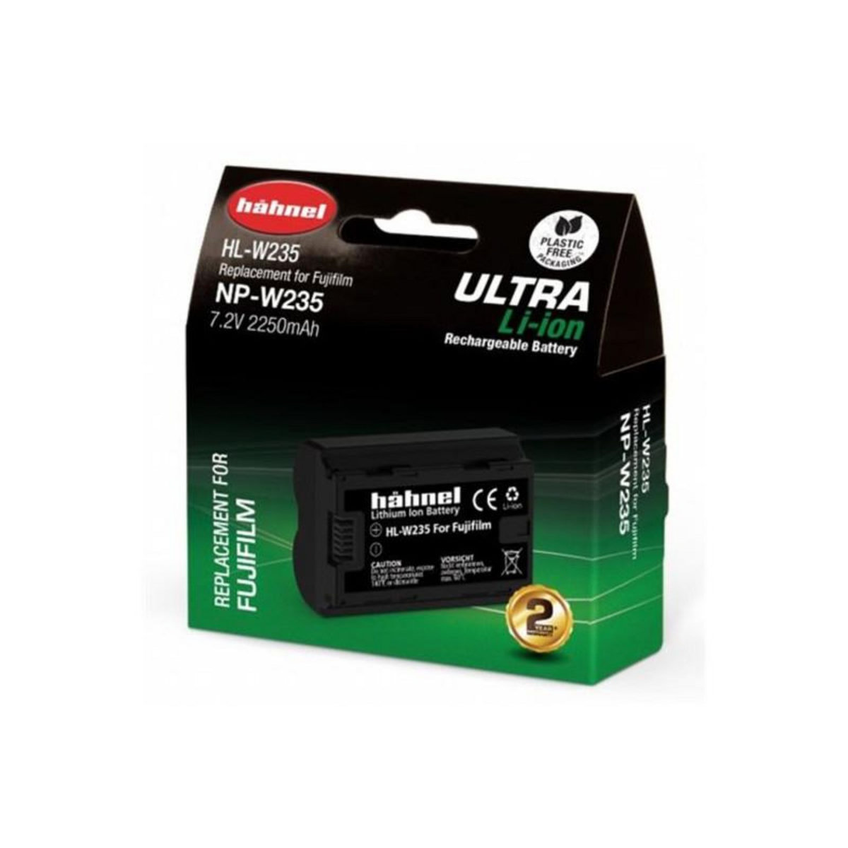 HAHNEL Batterie appareil photo Hahnel Ultra NP W235 pour Fujifilm X T5, X T4, X H2, X H2s, GFX 100s, GFX 50sII