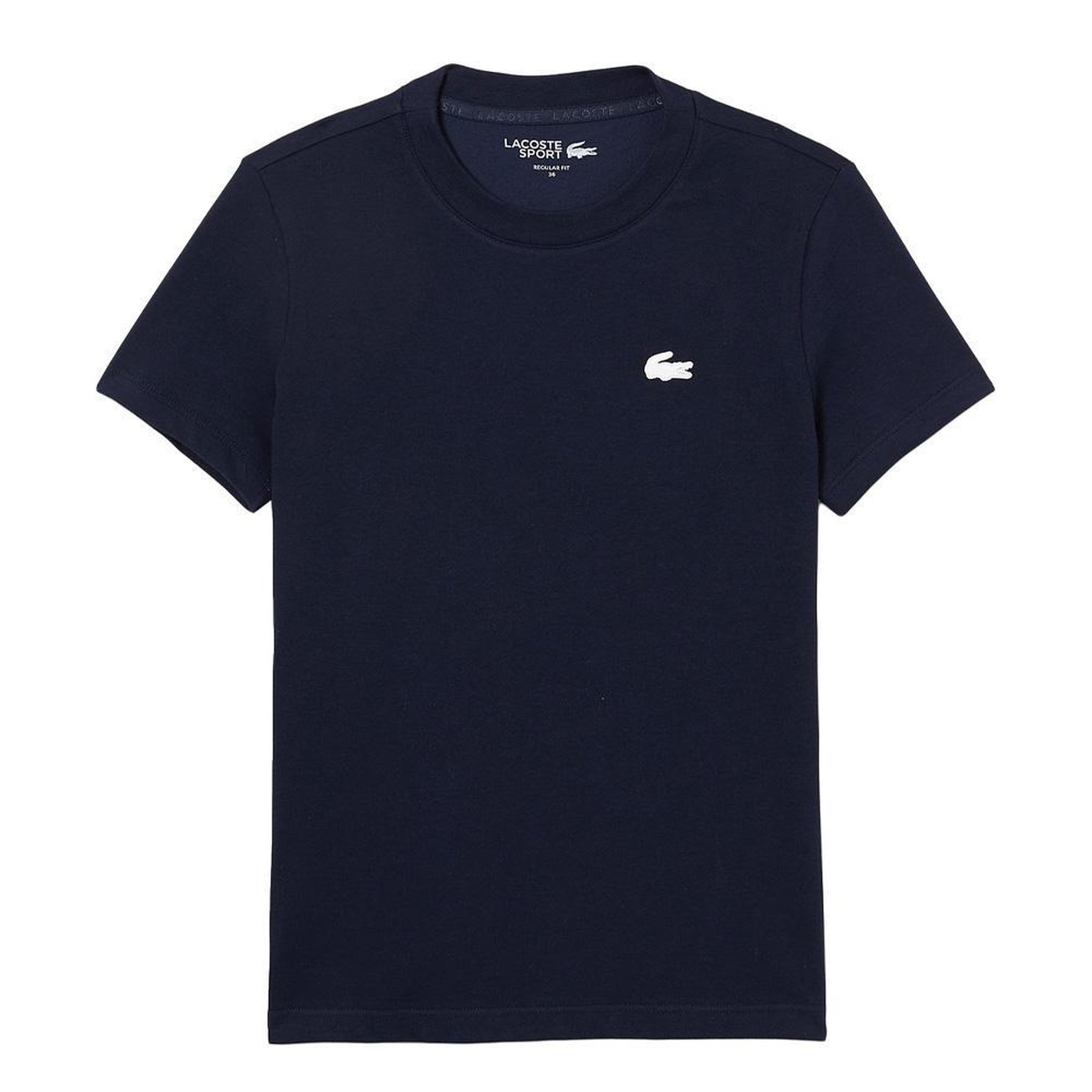 Voir la diapositive 2 : Lacoste T-Shirt Marine Femme Lacoste TF9246