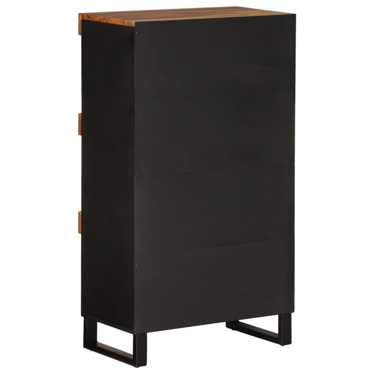 VIDAXL Armoire laterale 60x33x107 cm bois massif d'acacia