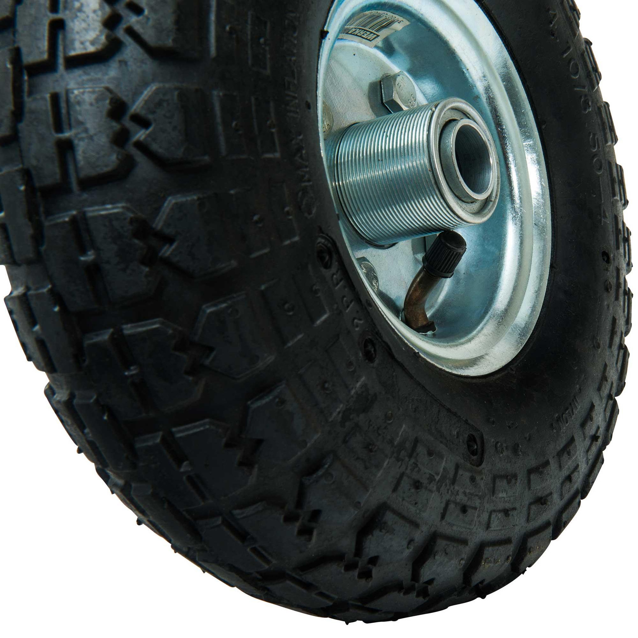 Voir la diapositive 4 : WERKAPRO Roue gonflable 10  métal 260 x 20mm 2 Pièces WERKA PRO 260x20 mm Lot de 2 pièces 260x20 mm Lot de 2 pièces