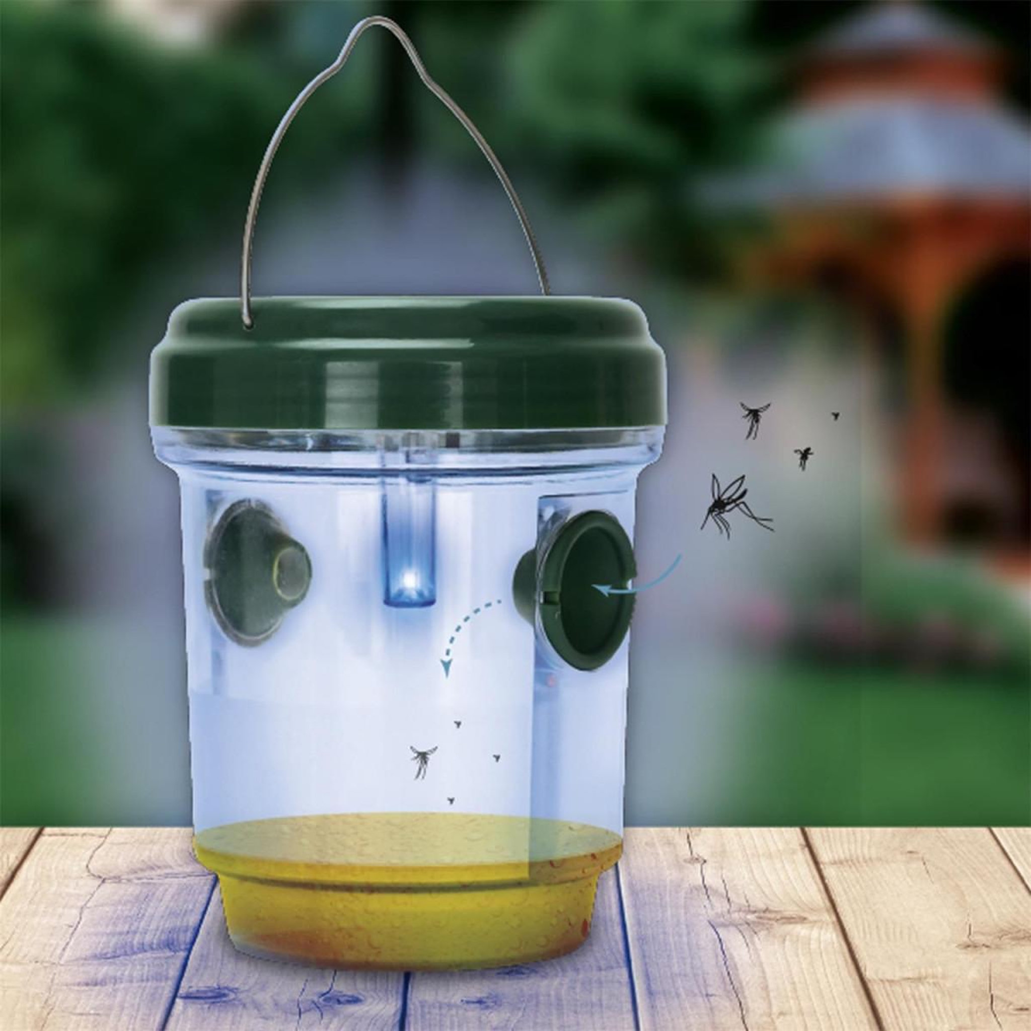 Voir la diapositive 5 : Je cherche une idee Piège à insectes  solaire  11cm transparent