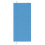 VIDAXL Store plisse bleu 100x200 cm largeur du tissu 99,4 cm polyester