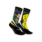 CAPSLAB Paire de tennis dépareillées Gaston Lagaffe Gaston. Coloris disponibles : Noir