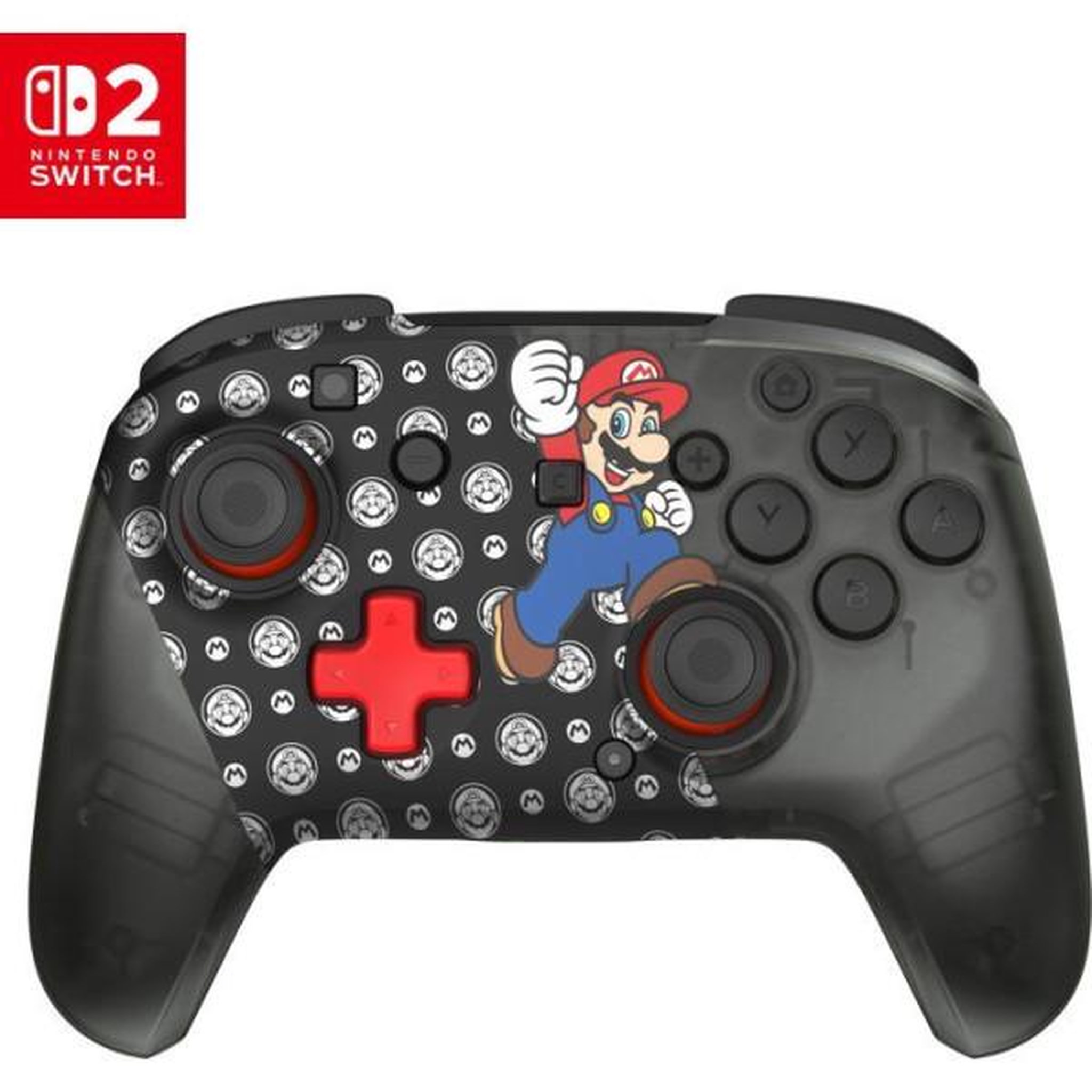 Turtle Beach Manette gaming - TURTLE BEACH - Nintendo Switch 2 - Rematch - Sans fil - Super Mario Jump