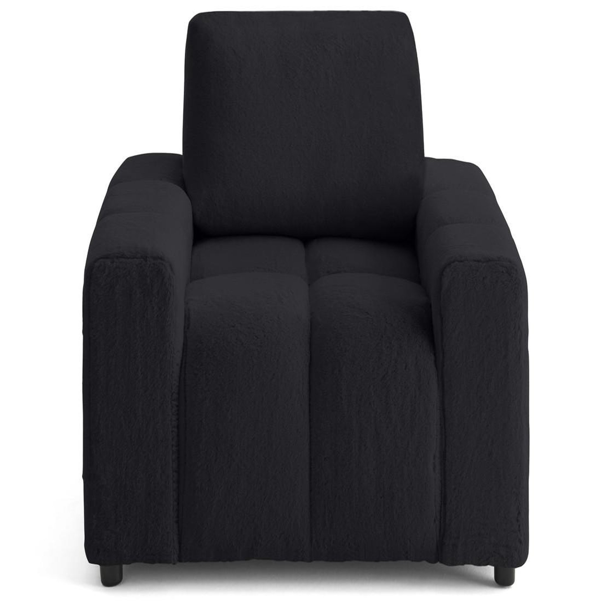 Voir la diapositive 6 : LISA DESIGN Crocus - fauteuil en fausse fourrure