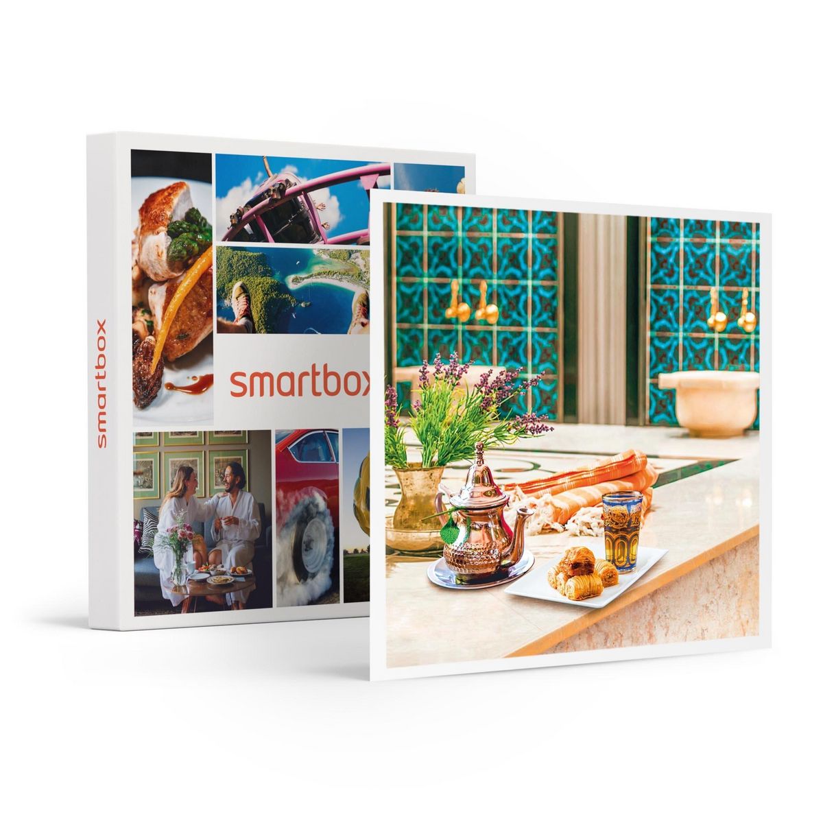 Smartbox Spa & gourmandises en duo - Coffret Cadeau Bien-être