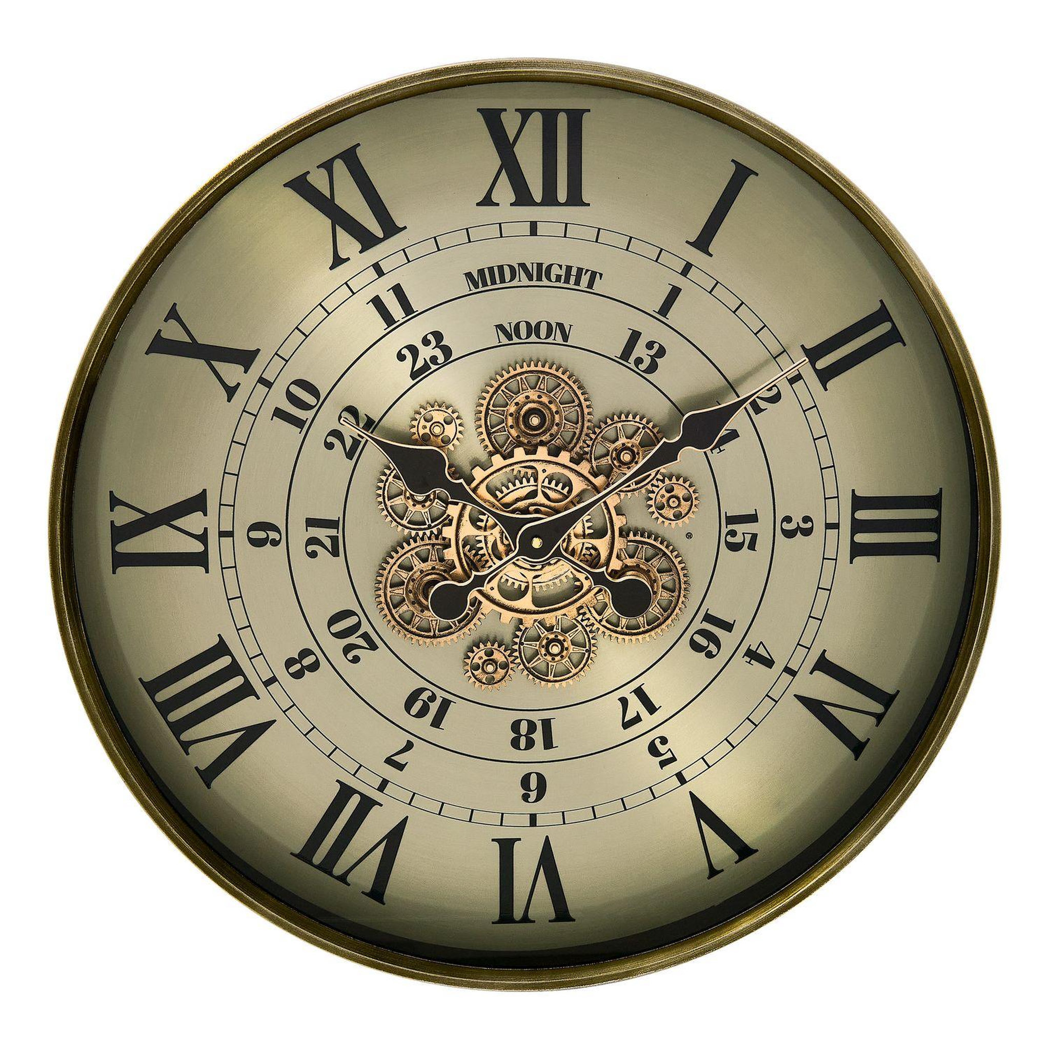 ATMOSPHERA Horloge effet rétro michel - vert