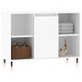 Voir la diapositive 3 : VIDAXL Armoire de salle de bain blanc brillant 80x33x60 cm