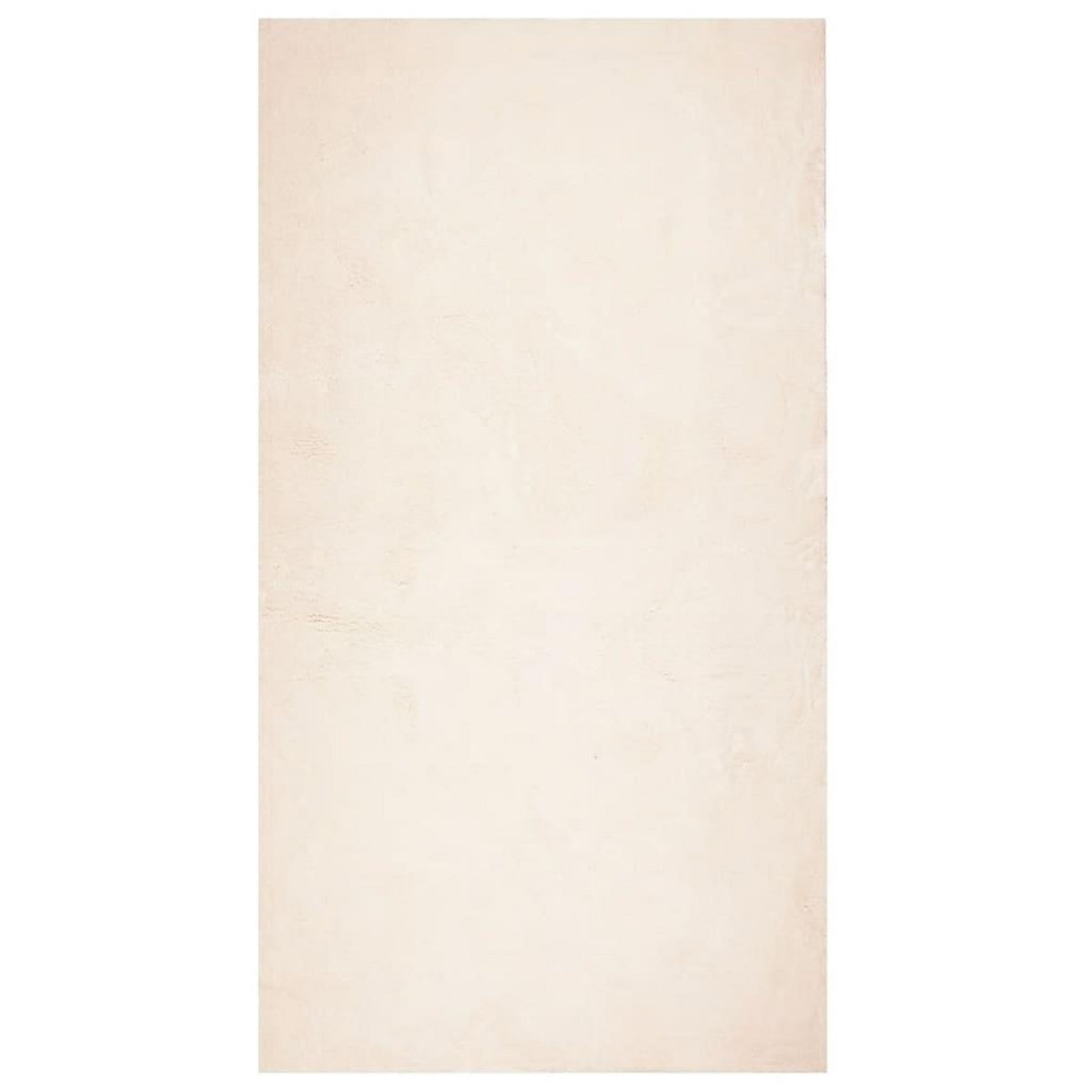 VIDAXL Tapis HUARTE a poils courts doux et lavable beige 80x150 cm