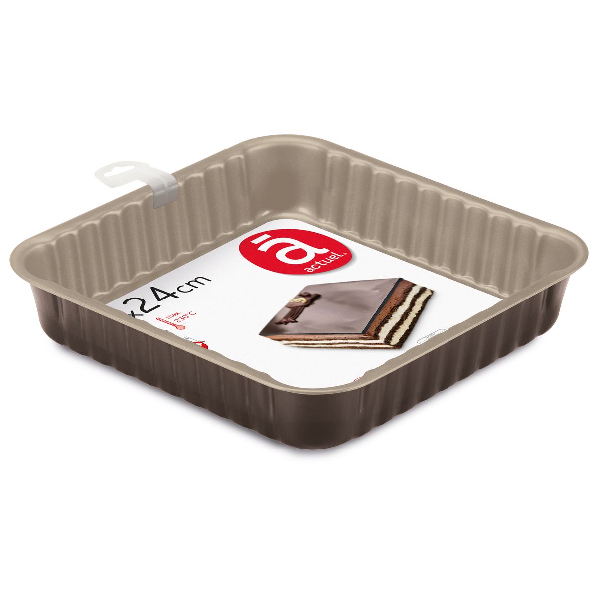 ACTUEL Moule carré 24x24 cm 