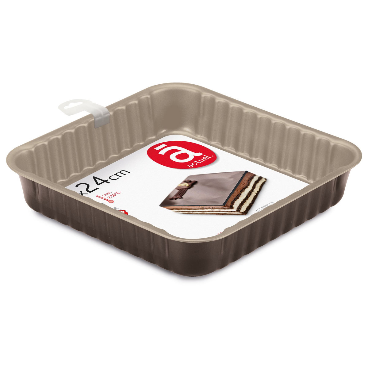 ACTUEL Moule carré 24x24 cm 