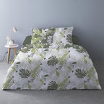 Dourev Housse de couette 240x220 Chika vert + 2 taies