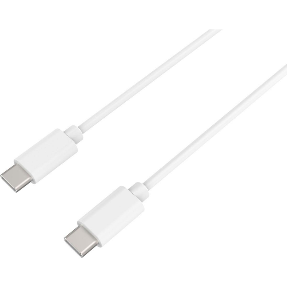 ESSENTIEL B Chargeur + câble 20W USB-C + Cable USB-C 1M Blanc