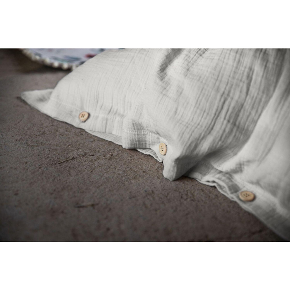 Home collection Housse de couette 100% gaze de coton