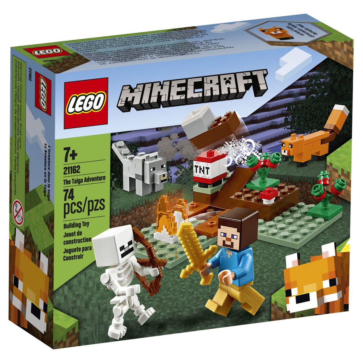 LEGO Minecraft 21162 - Aventures dans la Taïga